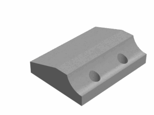 Cordolo spartitraffico provincia settore per curve 50 H20